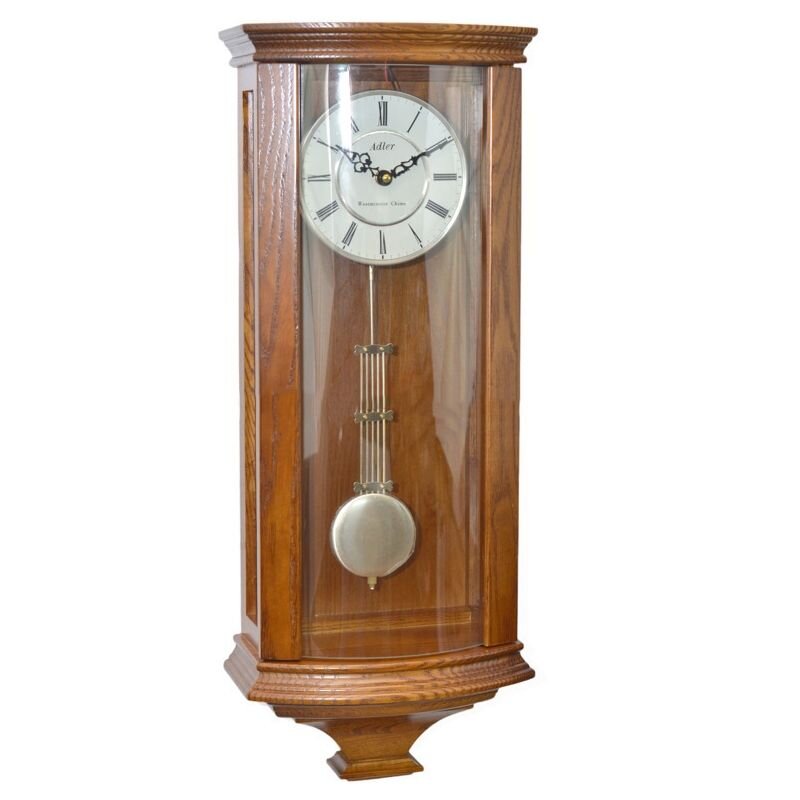 Ceas cu pendul Adler cu 3 melodii 7237-2 Stejar 66x25.5 cm